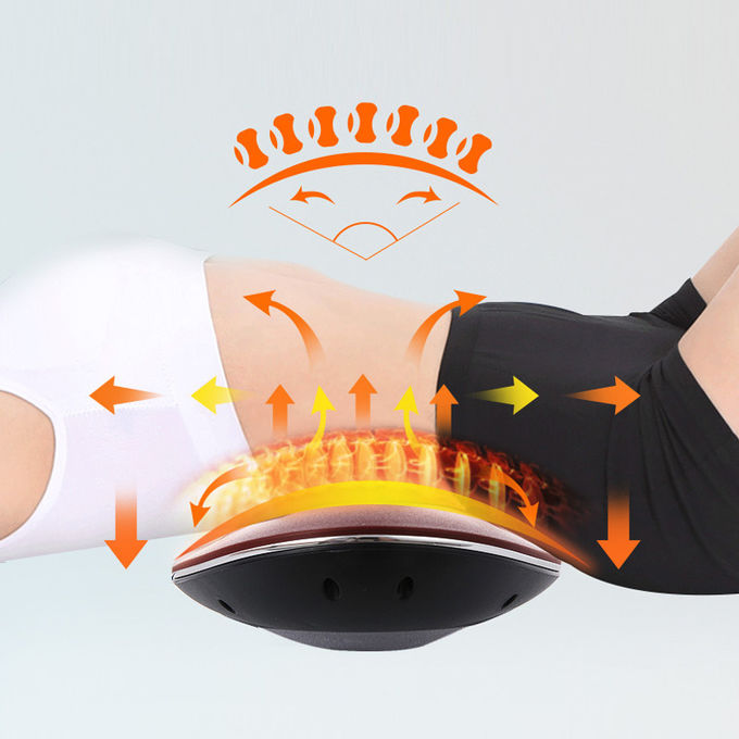 Músculos apretados de Shiatsu del Massager de la temperatura del estiramiento ajustable lumbar vibratorio de la calefacción