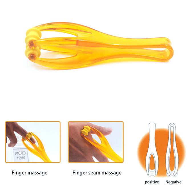 El diseño combado Massager común del rodillo del cuerpo del PDA del finger promueve la circulación de sangre